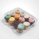 Caserola pentru prajituri din PET, 1000 g, 100 buc/ set Caserola pentru prajituri din PET, 1000 g, 100 buc/ set