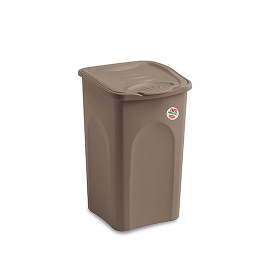 Tomberoane pentru reciclare deseuri 50L, culori: albastru, galben, verde, maro