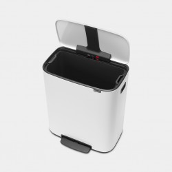 Cos gunoi Bo cu pedala  60L - alb Cos gunoi Bo cu pedala  60L - alb