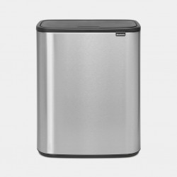 Cos gunoi Bo Touch Bin, 60L - Otel Mat fara amprente Cos gunoi Bo Touch Bin, 60L - Otel Mat fara amprente