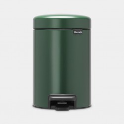 Cos gunoi cu pedala newIcon, 3L - Verde Pin Cos gunoi cu pedala newIcon, 3L - Verde Pin