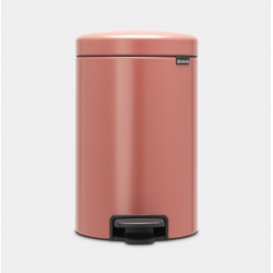 Cos gunoi cu pedala newIcon, 3L - Roz teracota Cos gunoi cu pedala newIcon, 3L - Roz teracota