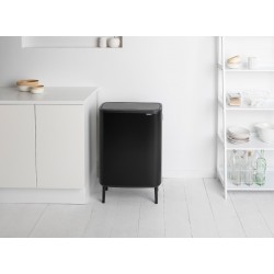 Cos gunoi Bo Touch Bin Hi, 60L - Negru Mat Cos gunoi Bo Touch Bin Hi, 60L - Negru Mat