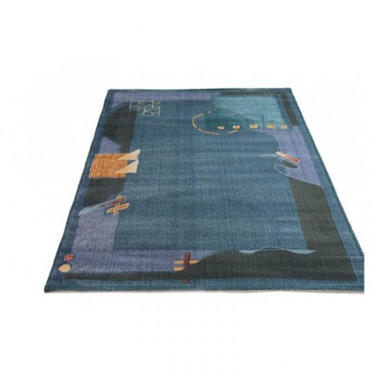 Covor Gobi 10125/2900 Navy albastru dreptunghiular 60 x 105 cm Covor Gobi 10125/2900 Navy albastru dreptunghiular 60 x 105 cm
