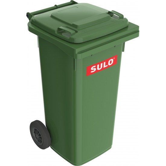 Europubela din material plastic, 240 l culoare verde SULO - Transport inclus