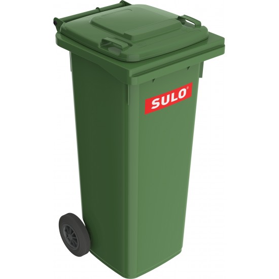 Europubela din material plastic, 140 l culoare verde SULO - Transport inclus