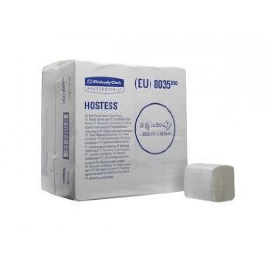 Hartie igienica Hostess Bulk Pack, 2 str, 32 pachete / bax, 250 buc / pachet