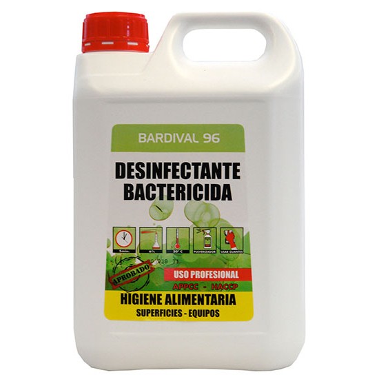 BARDIVAL- Dezinfectant bactericid de Suprafete, 5L, Asevi