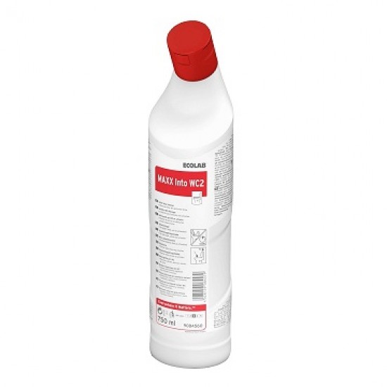 Detartrant sanitar MAXX2  INTO WC 750ml Ecolab - Ecologic