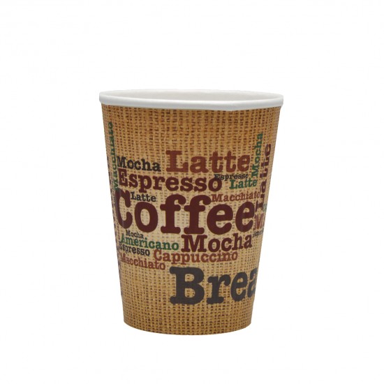 Pahare Carton 12 Oz, Perete Dublu, 40 buc/set Pahare Carton 12 Oz, Perete Dublu, 40 buc/set