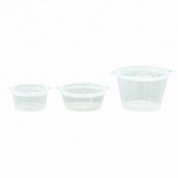 Sosiere cu capac 30 CC, 50 buc/set Sosiere cu capac 30 CC, 50 buc/set