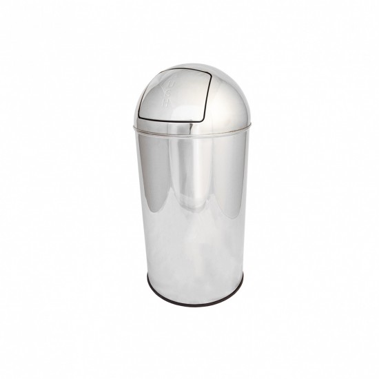 Cos gunoi PUSH inox 35 L Cos gunoi PUSH inox 35 L