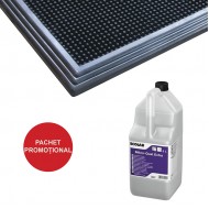 Pachet Covor folosit cu solutie igienizanta sau dezinfectanta Sani-Trax si Detergent dezinfectant Mikro quat extra 5 L Ecolab Pachet Covor folosit cu solutie igienizanta sau dezinfectanta Sani-Trax si Detergent dezinfectant Mikro quat extra 5 L Ecolab