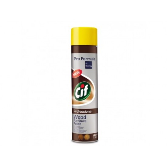 Spray pentru curatarea lemnului Cif Professional, 0.4L