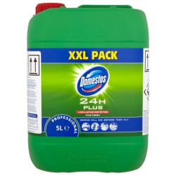 Dezinfectant grupuri sanitare - Domestos 24H Plus 5L - PALET Dezinfectant grupuri sanitare - Domestos 24H Plus 5L - PALET
