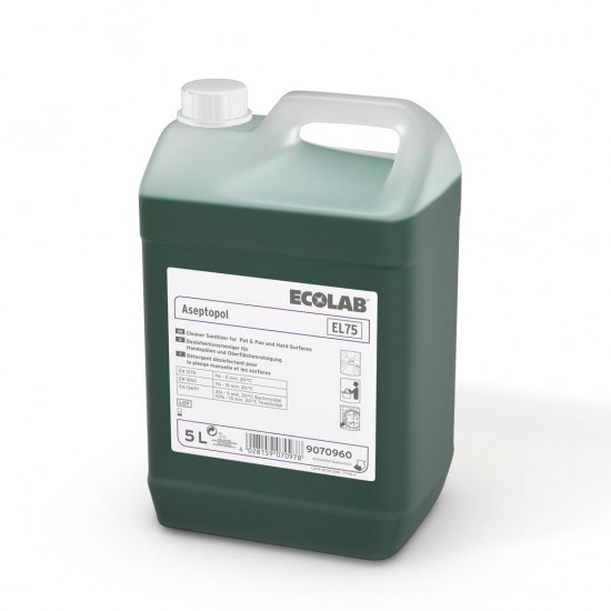 Detergent dezinfectant ASEPTOPOL EL 75 5L Ecolab
