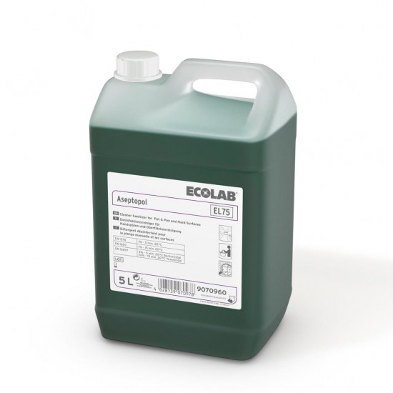 Detergent dezinfectant ASEPTOPOL EL 75 5L Ecolab Detergent dezinfectant ASEPTOPOL EL 75 5L Ecolab