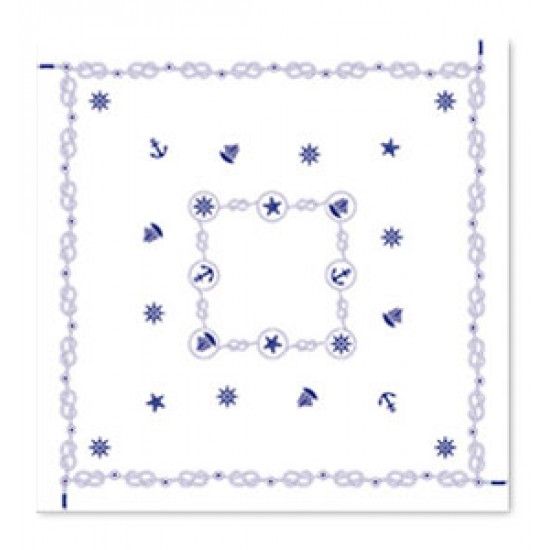 Fata de masa 100x100 cm, embosata, Sea Nautic, FATO, 150 buc / pachet Fata de masa 100x100 cm, embosata, Sea Nautic, FATO, 150 buc / pachet