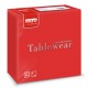 Servetele din airlaid 40x40 cm, Red, FATO