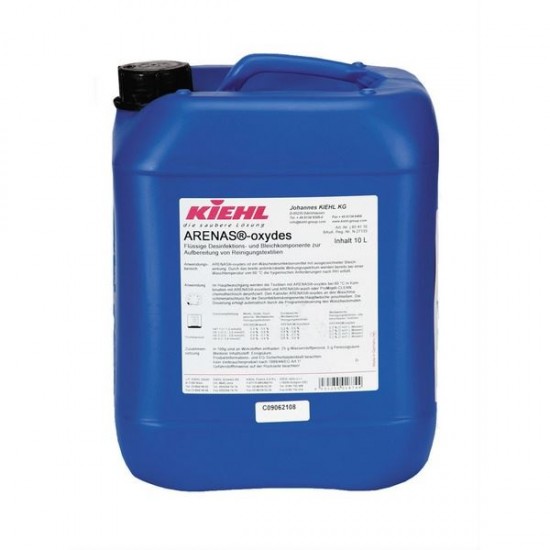ARENAS OXYDES-Detergent lichid de inalbire si dezinfectie pentru textile, 10L, Kiehl ARENAS OXYDES-Detergent lichid de inalbire si dezinfectie pentru textile, 10L, Kiehl