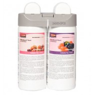 Odorizant dispenser Microburst Duet - Sparkling Fruits/Cotton Berry, 2x121 ml, RUBBERMAID Odorizant dispenser Microburst Duet - Sparkling Fruits/Cotton Berry, 2x121 ml, RUBBERMAID