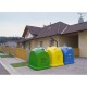 Eurocontainer din fibra de sticla 3.2 m3 pentru sticla VERDE MEVATEC - Transport Inclus