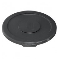 Capac pentru container rotund Brute, 37.9 L, gri, RUBBERMAID