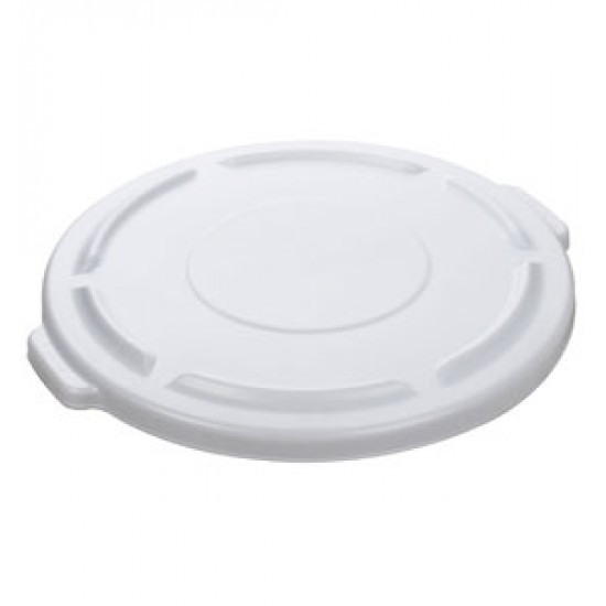 Capac pentru container rotund Brute, 37.9 L, alb, RUBBERMAID