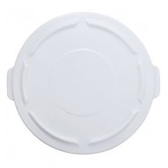 Capac pentru container rotund Brute, 37.9 L, alb, RUBBERMAID