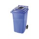 Europubela plastic albastru 240 L - separare hartie SULO - Transport inclus