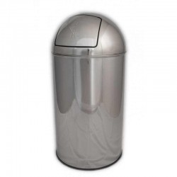 RESIGILAT 1 - Cos gunoi PUSH, inox, 35 L RESIGILAT 1 - Cos gunoi PUSH, inox, 35 L