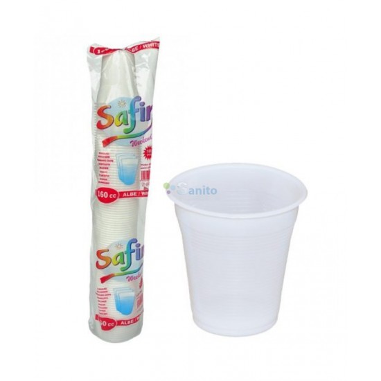 Pahare Plastic Premium 200 CC, 100 buc/set Pahare Plastic Premium 200 CC, 100 buc/set