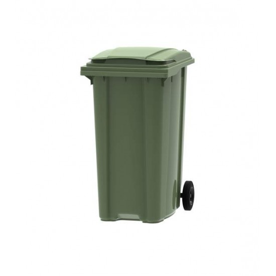 Container din plastic, 360 litri verde