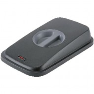 Capac negru/gri cu maner pentru cosul Geo Capac negru/gri cu maner pentru cosul Geo