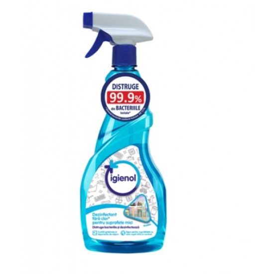 Dezinfectant Igienol Multi action spray 750 ml, albastru