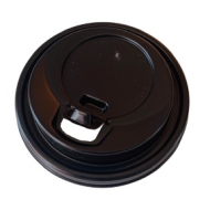 Capace plastic TAB, Take away - capac pahare albe 8 / 12 oz - 100 buc