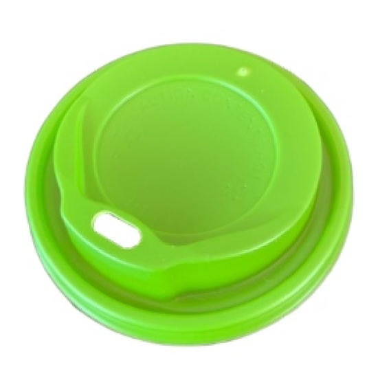 Capace plastic verzi - capac pahar alb 8 / 12 oz - 100 buc. Capace plastic verzi - capac pahar alb 8 / 12 oz - 100 buc.