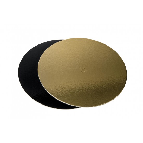 Discuri groase auriu/negru - Discuri groase auriu/negru 2400 gr Ø46cm -10 buc/set