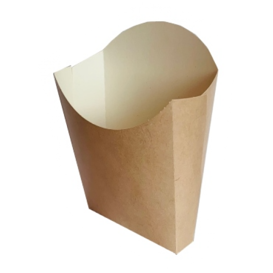 Set 100 bucati, Cutie cartofi kraft, 10 x 5 x 12 cm Set 100 bucati, Cutie cartofi kraft, 10 x 5 x 12 cm
