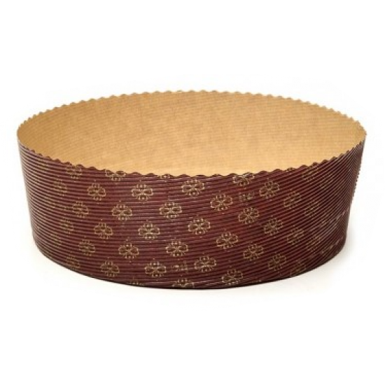 Set de 240 bucati, Forma copt rotunda din carton, 21x7 cm