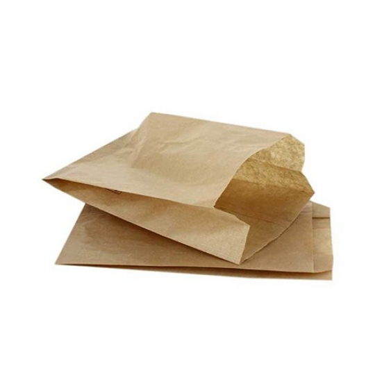 Set 500 bucati, Punga natur universala, kraft 20x7x51cm, pentru paine taraneasca