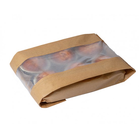 Set 1000 bucati, Pungi cu fereastra BIO, 13x4x25cm Set 1000 bucati, Pungi cu fereastra BIO, 13x4x25cm