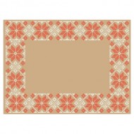 Set de 1000 bucati, Hartie tava, traditionala, ALB, 30x40cm