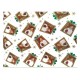 Coli hartie rosii/albe Mos Craciun - Coli hartie rosii Mos Craciun 50x70 -100 buc/set Coli hartie rosii/albe Mos Craciun - Coli hartie rosii Mos Craciun 50x70 -100 buc/set