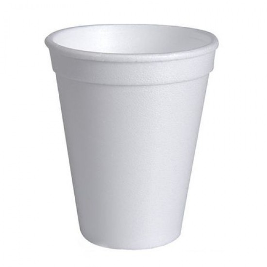 Set de 100 bucati, Pahare din spuma EPS, albe, 200 ml Set de 100 bucati, Pahare din spuma EPS, albe, 200 ml