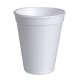 Set de 100 bucati, Pahare din spuma EPS, albe, 200 ml Set de 100 bucati, Pahare din spuma EPS, albe, 200 ml