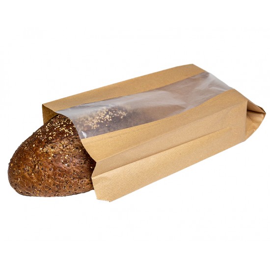 Set 1000 bucati, Pungi cu fereastra BIO, 13x4x25cm Set 1000 bucati, Pungi cu fereastra BIO, 13x4x25cm