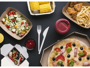 Preparatele se livrează rapid și corect cu cosumabilele de catering potrivite