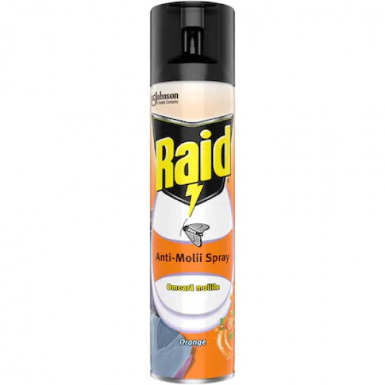 Spray Anti-Molii Raid Orange, 400 ml