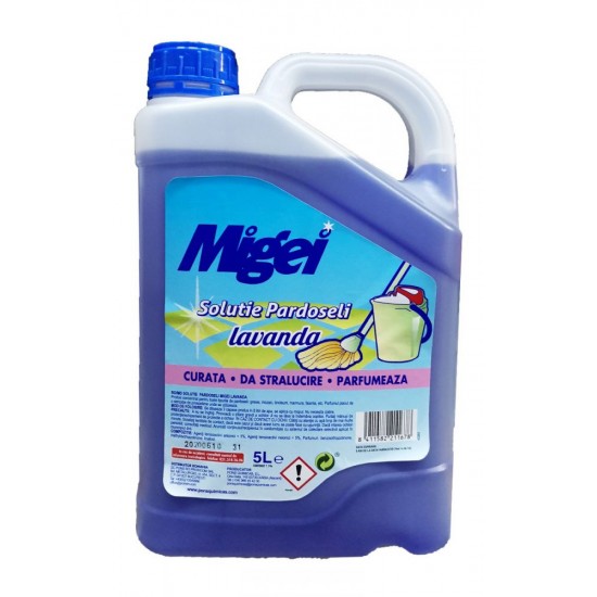 MIGEI Manual -detergent universal pentru pardoseala cu parfum de lavanda, Asevi, 5L
